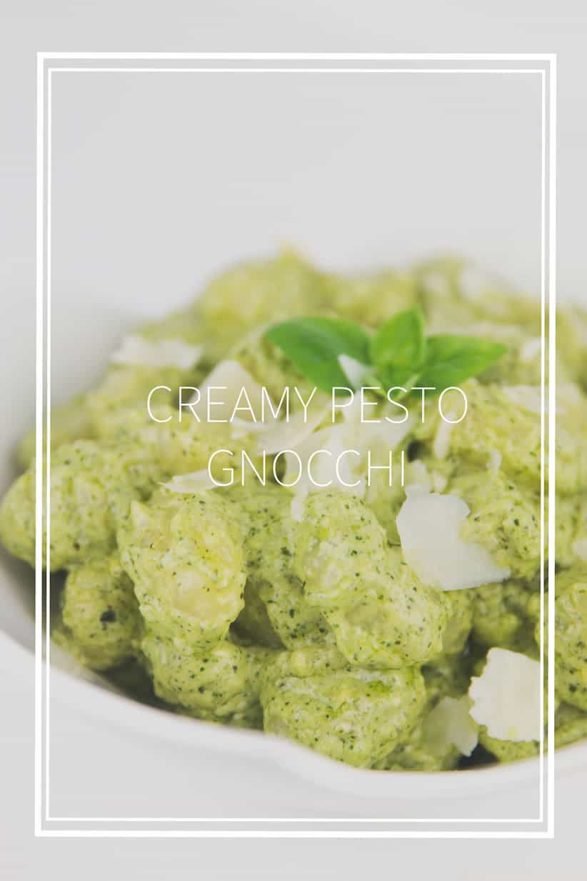 Creamy Pesto Gnocchi