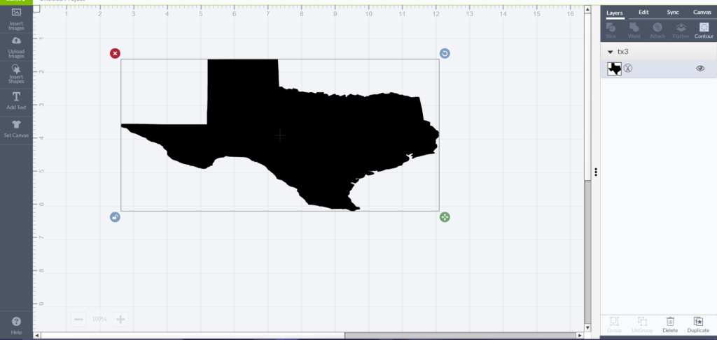 texas resize