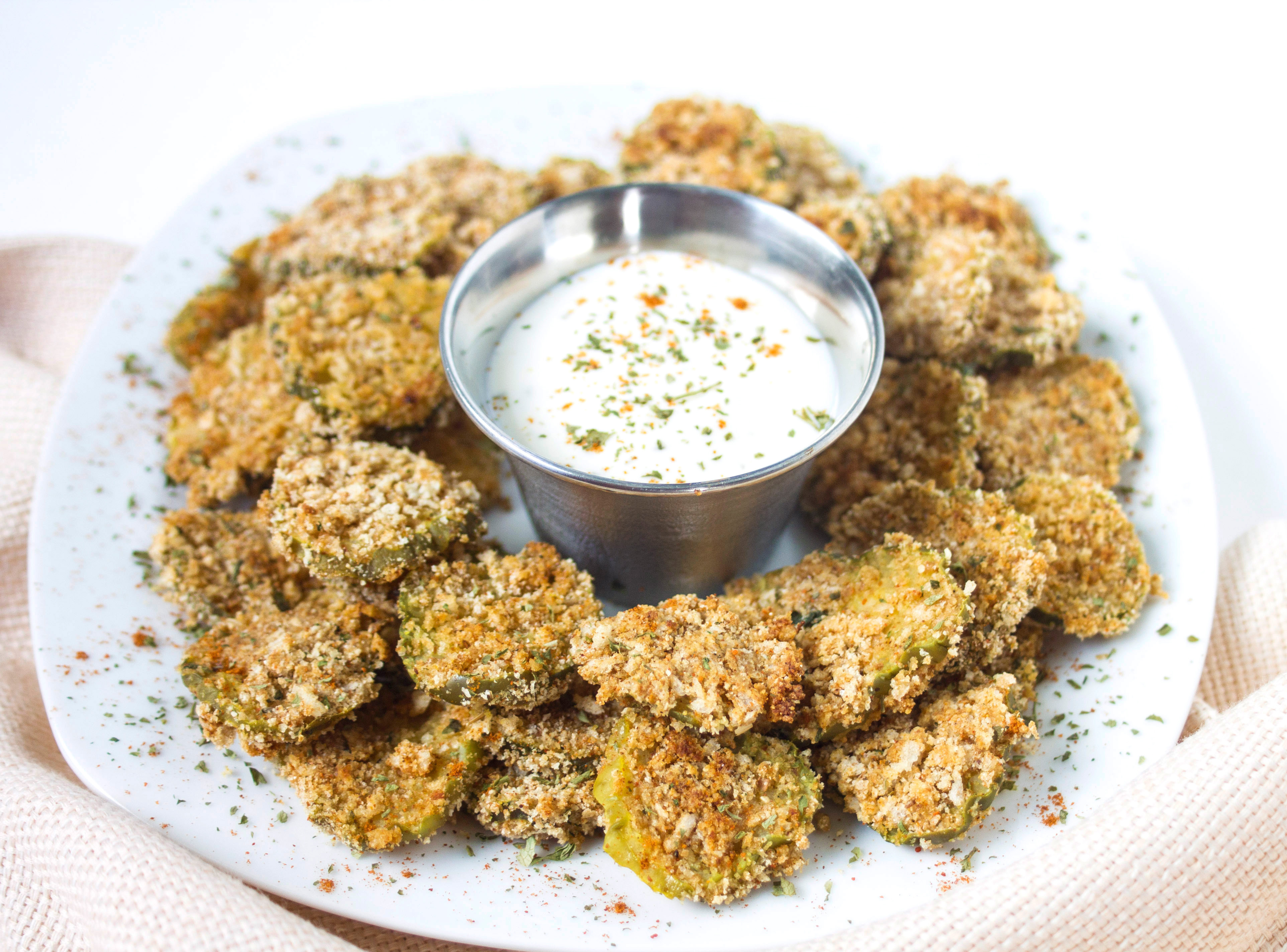 Baked “Fried” Pickles