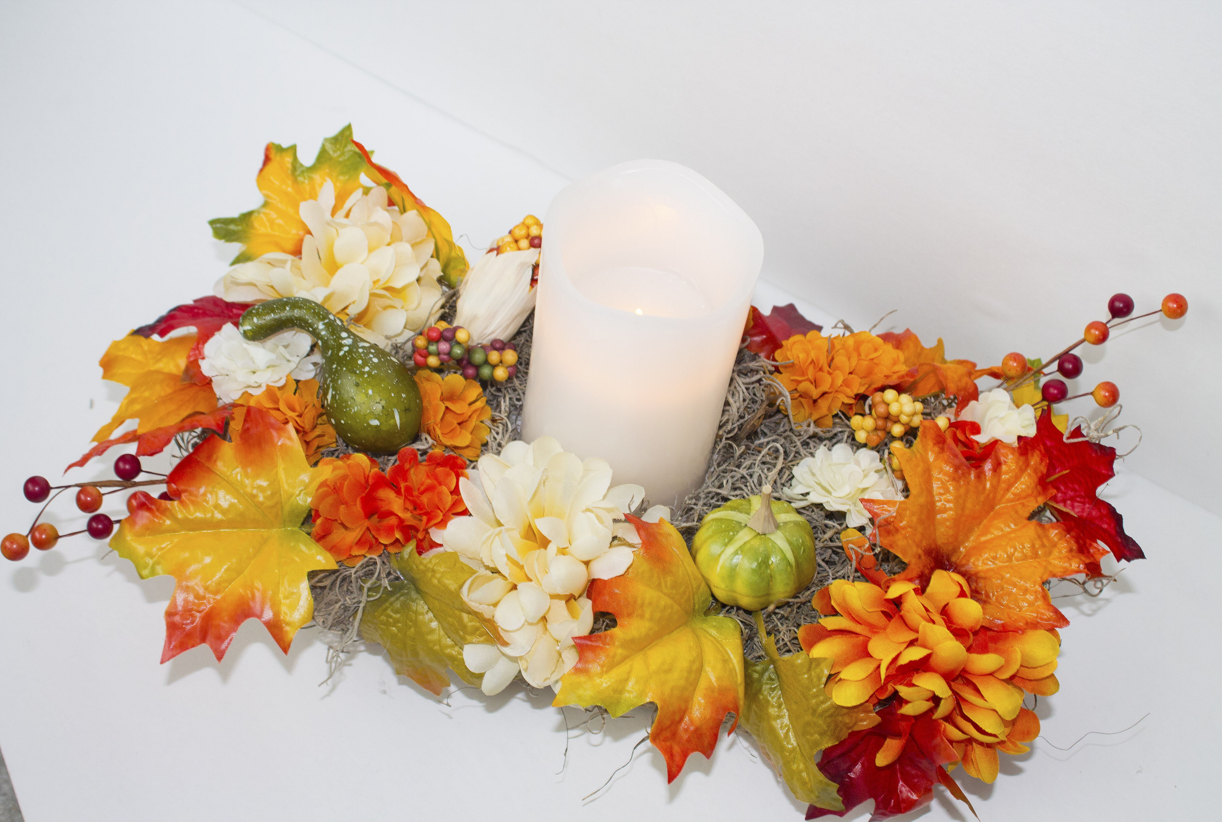 Fall Table Center Pieces
