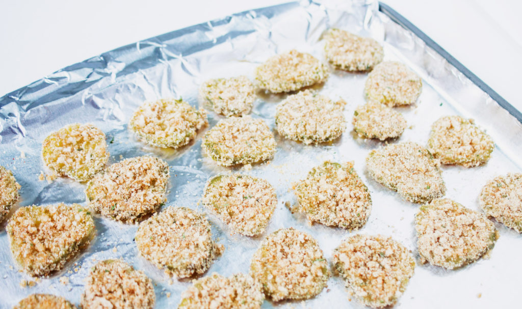 baked fried pickles