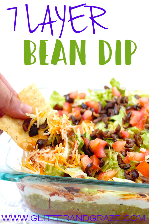 7 layer bean dip