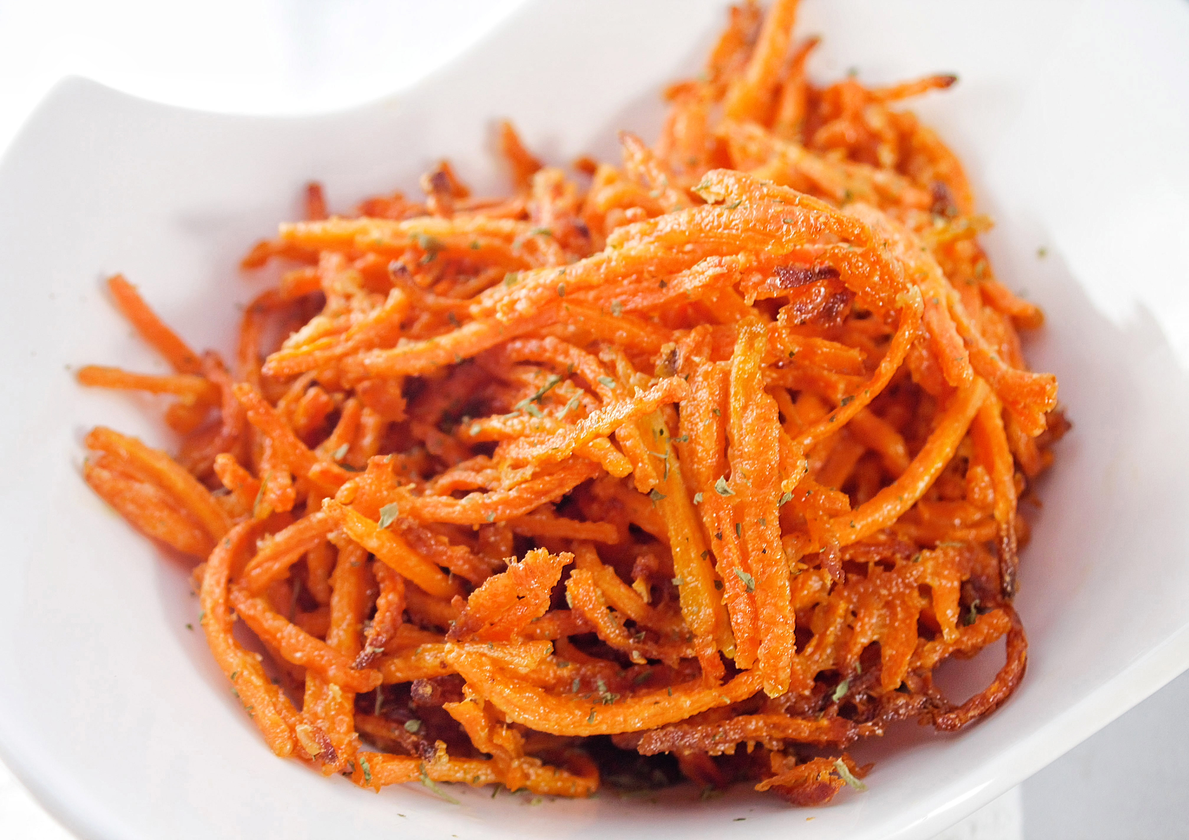 Parmesan Carrot Shoestring Fries