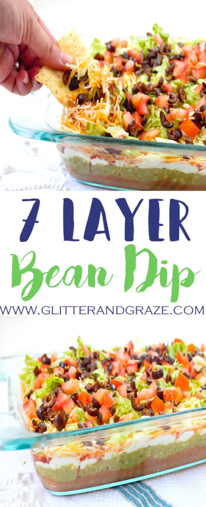 7 layer bean dip