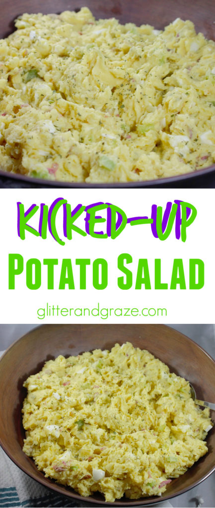 Kicked up potato salad