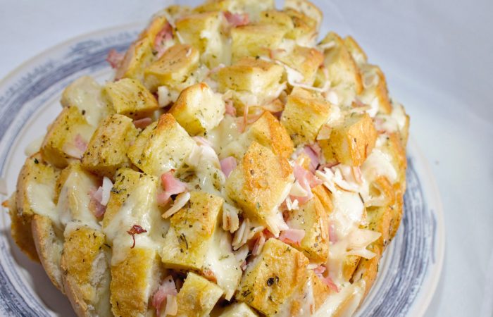 cordon bleu pull apart bread