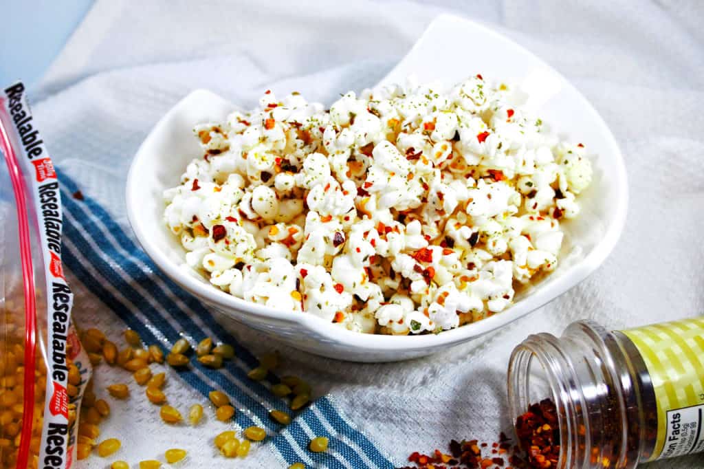 spicy ranch popcorn