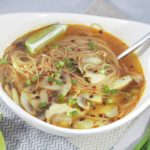 Spicy Asian Chicken Noodle Soup