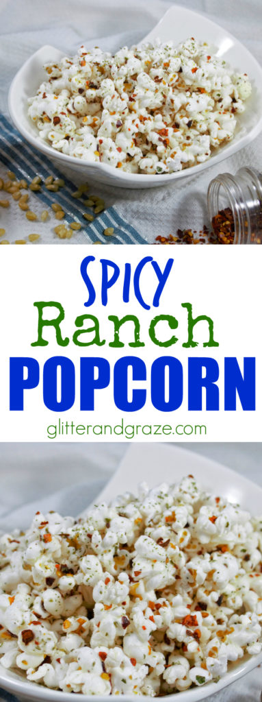 spicy ranch popcorn