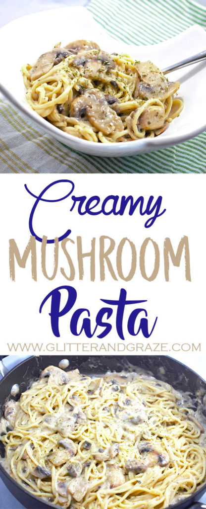 creamy mushroom pasta