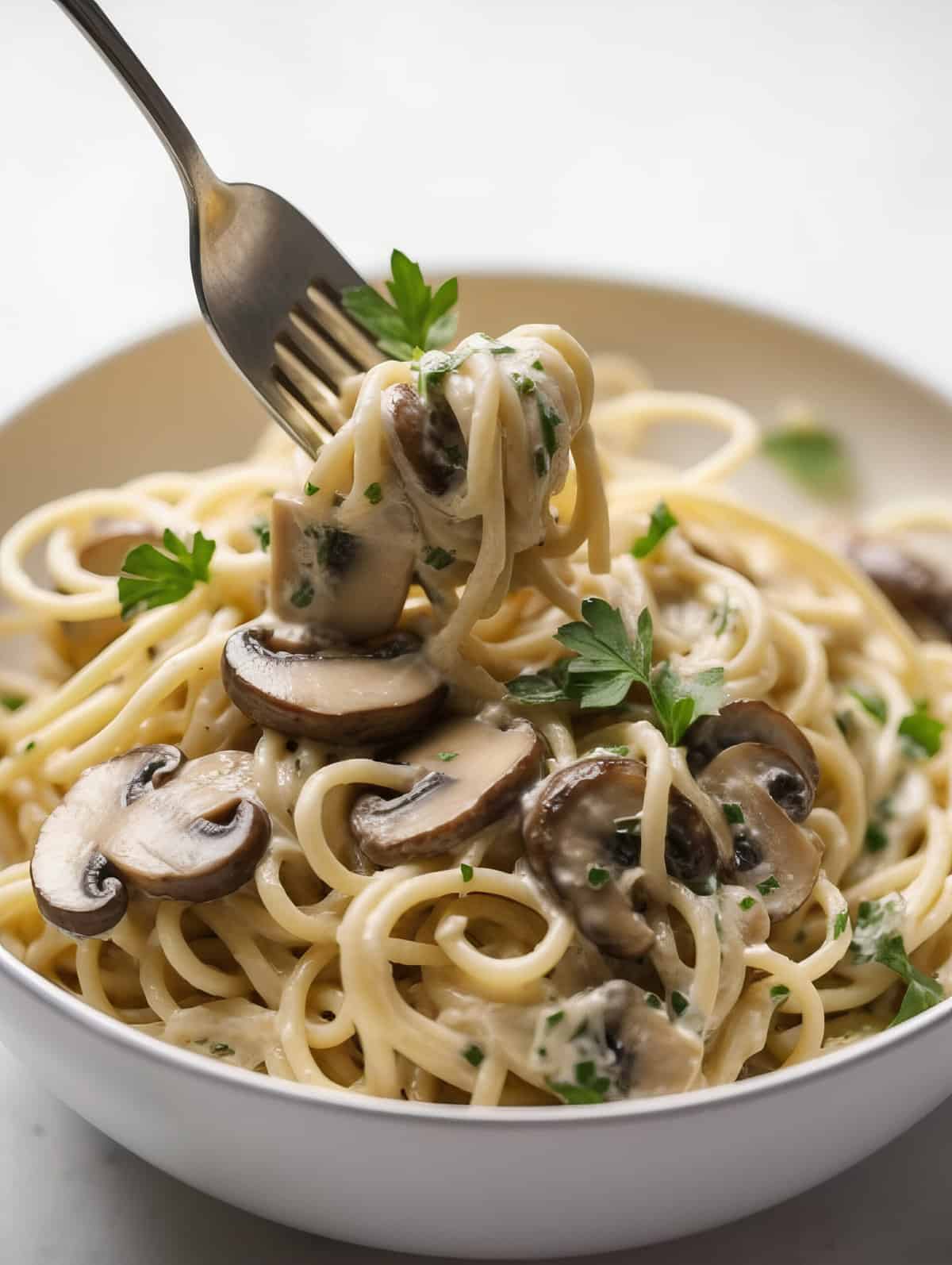 Creamy Mushroom Pasta