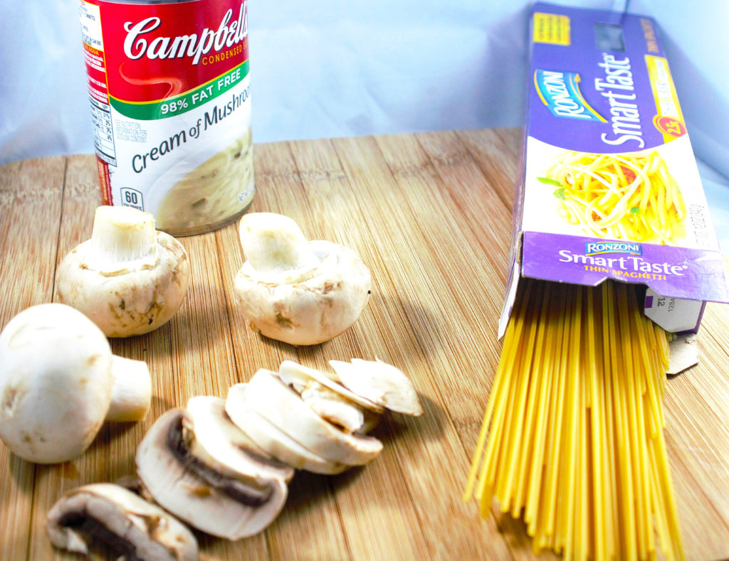 creamy mushroom pasta