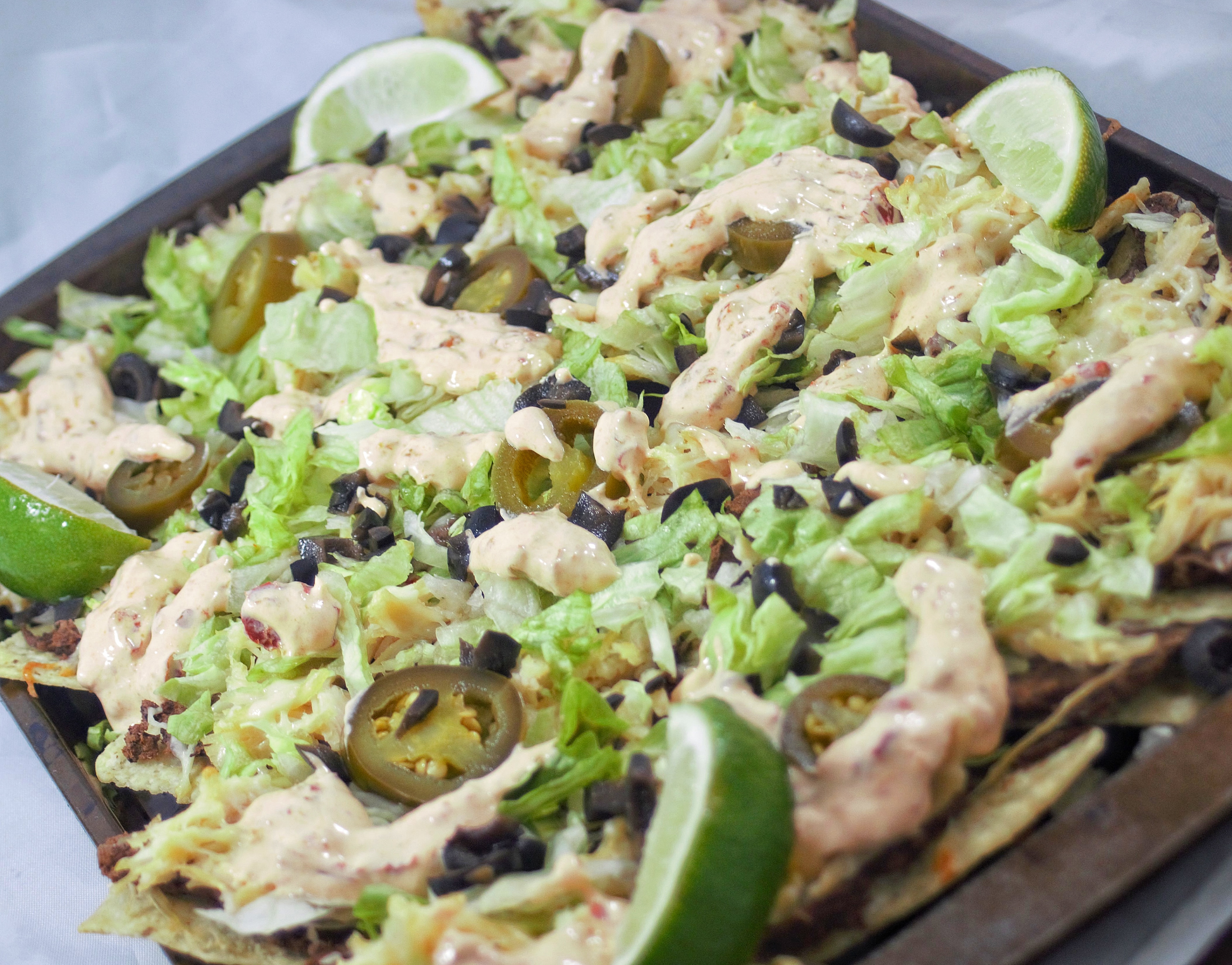 Black Bean and Chicken Nachos