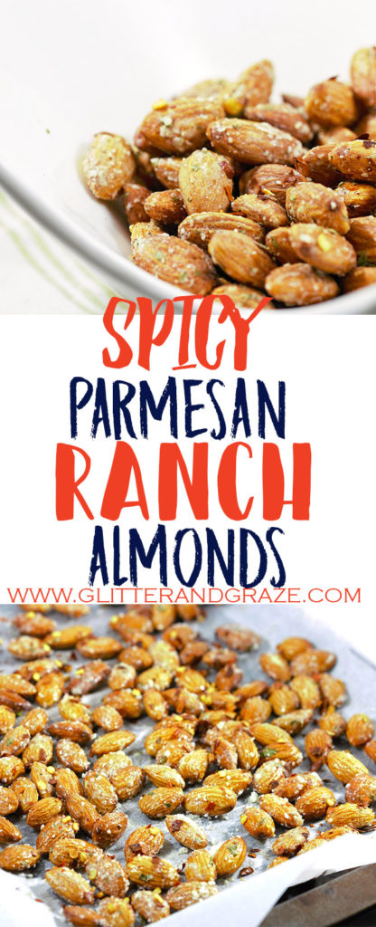 spicy Parmesan ranch almonds