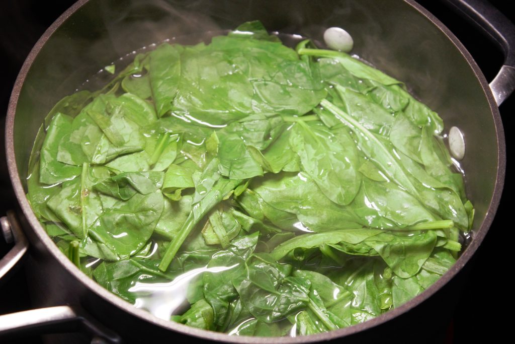 Freezing Spinach