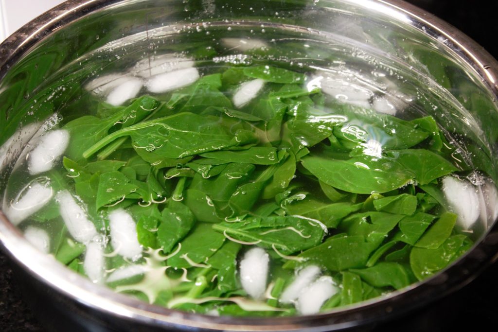 Freezing Spinach