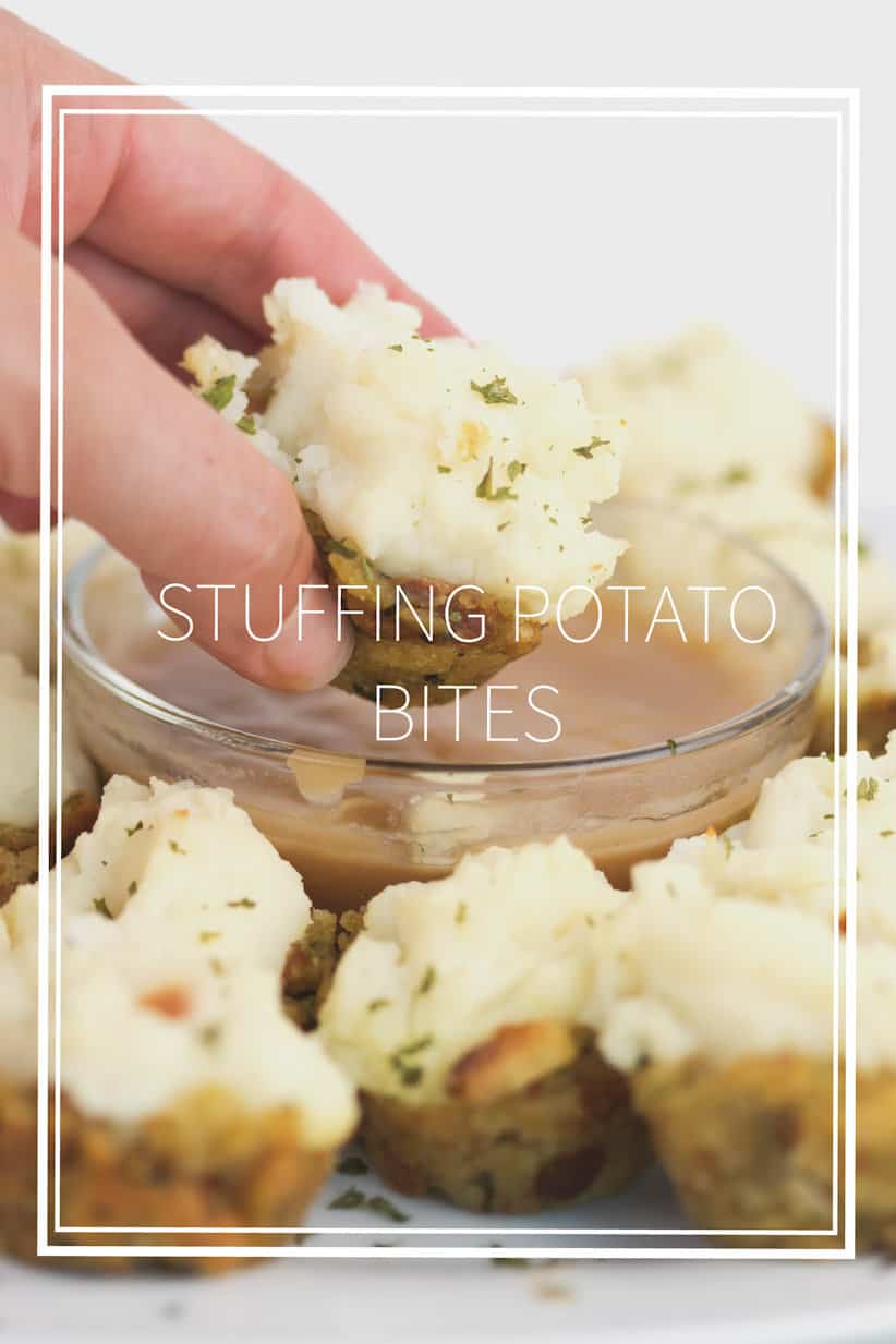 Stuffing Potato Bites