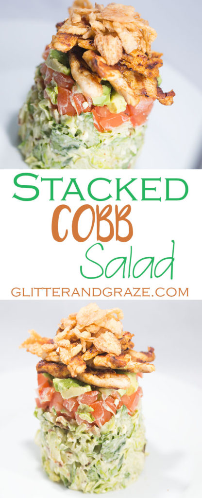 stacked cobb salad