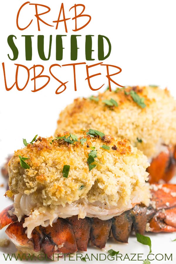 crab stuffed lobster