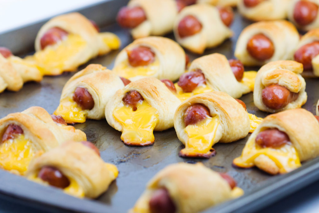 cheesy pigs in a blanket