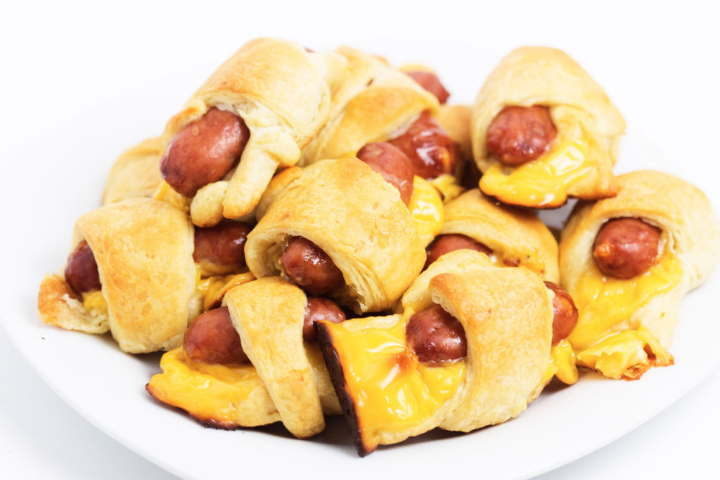 cheesy pigs in a blanket