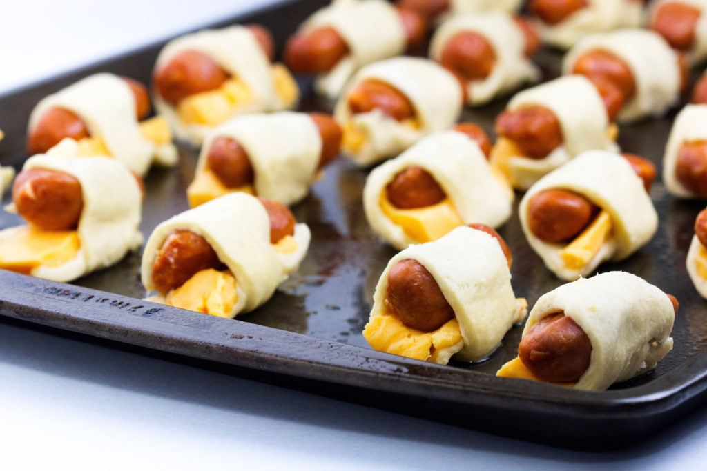 cheesy pigs in a blanket