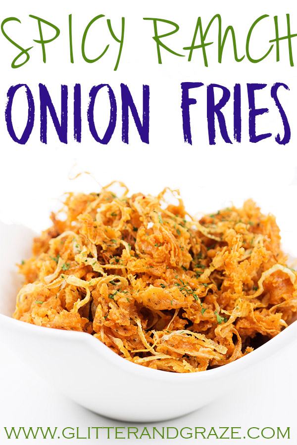 spicy ranch onion fries