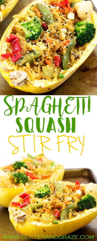 Spaghetti Squash Stir Fry