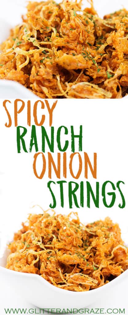 spicy ranch onion fries