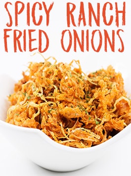 spicy ranch onion fries