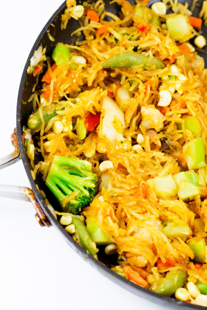 Spaghetti Squash Stir Fry