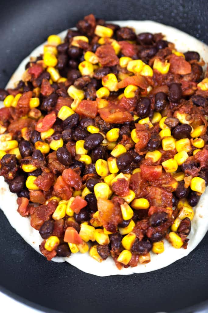 Chipotle Corn and Black Bean Quesadillas