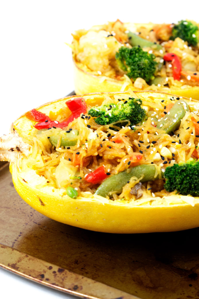 Spaghetti Squash Stir Fry