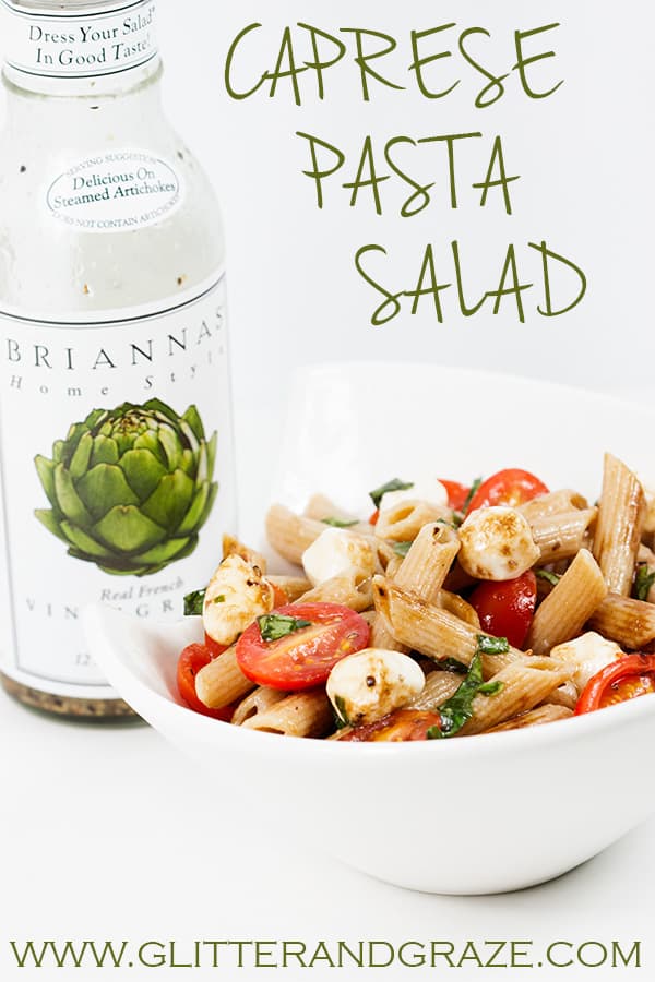 caprese pasta salad