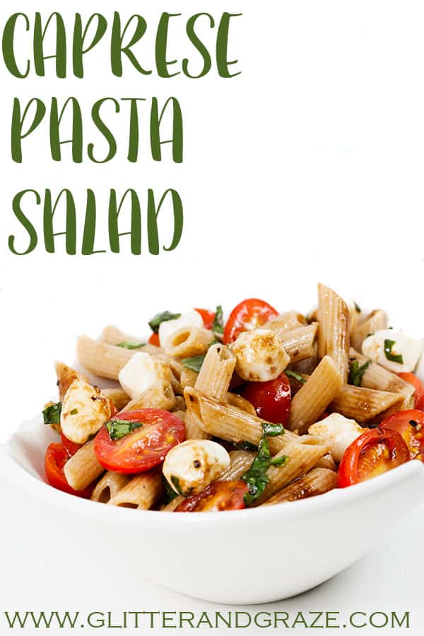 caprese pasta salad