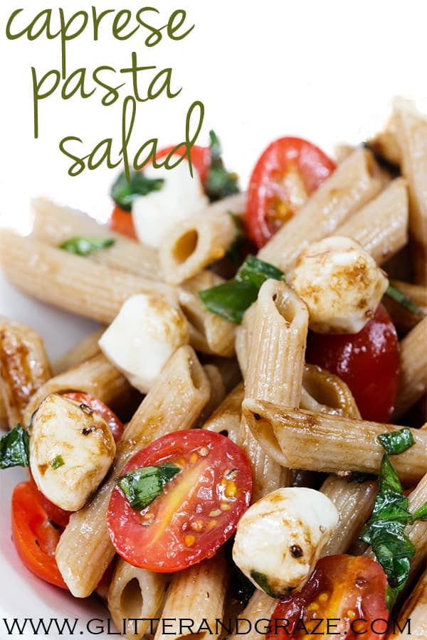 caprese pasta salad