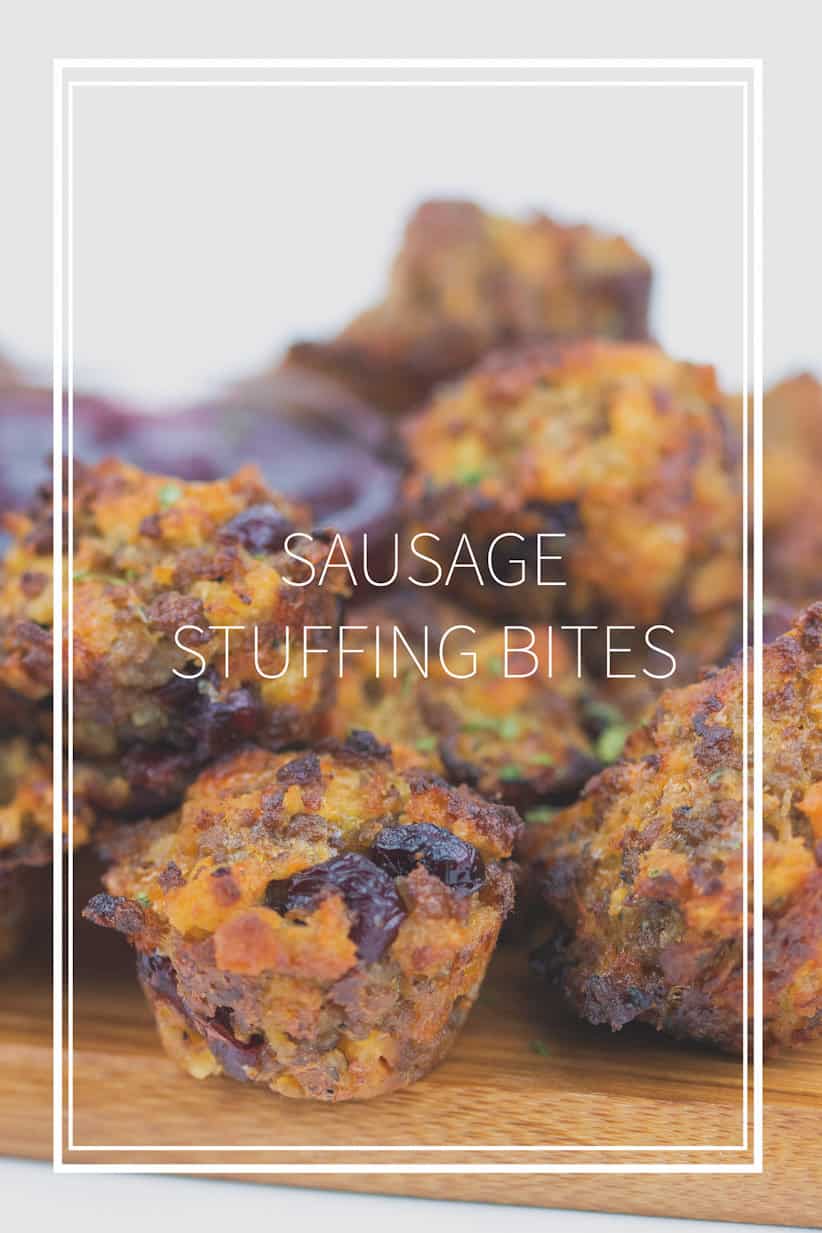 Sausage Stuffing Bites