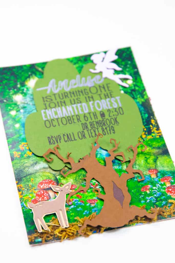 enchanted forest birthday party