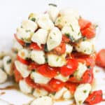 Chopped Caprese salad