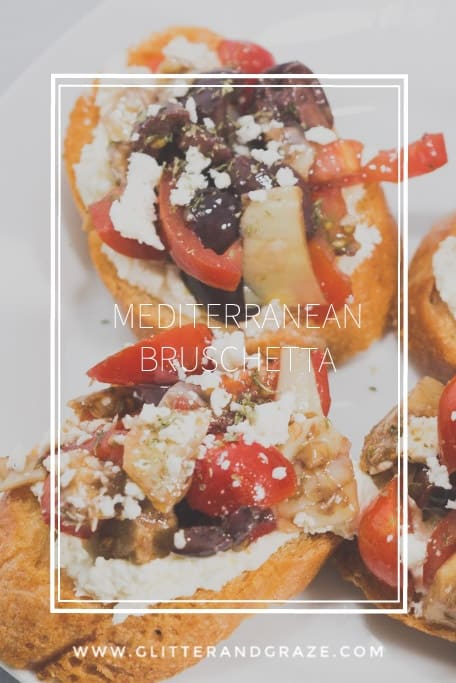 Mediterranean Bruschetta with Whipped Feta