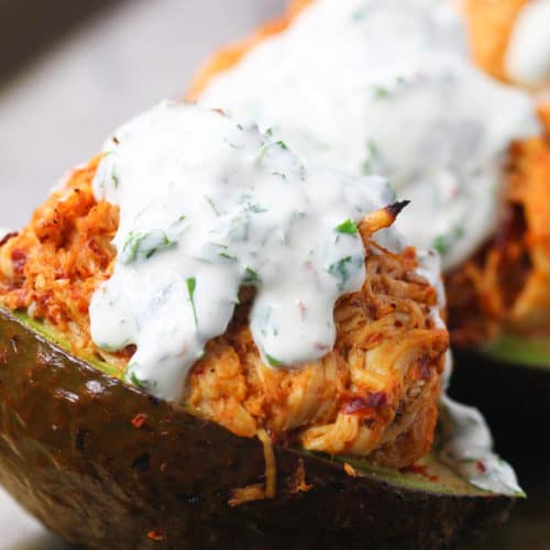 chipotle chicken avocados