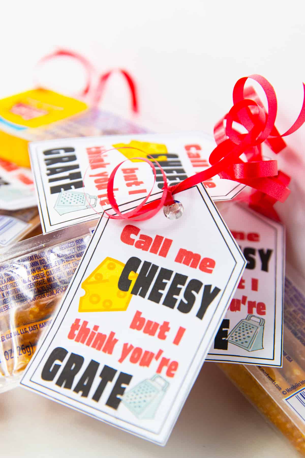 Printable Cheese Dip Valentine