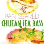 pan seared sea bass