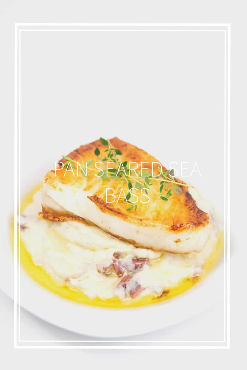 Pan Seared Chilean Sea Bass