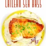 pan seared chilean sea bass