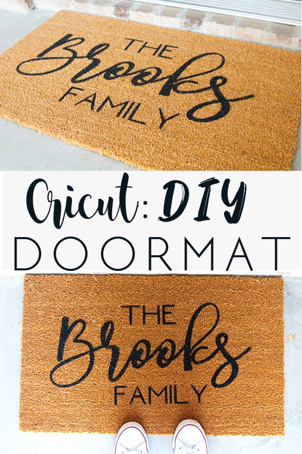 Cricut DIY Doormat