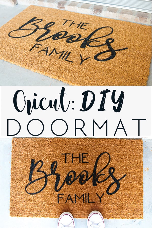 How to Make a Door Mat with Your Cricut