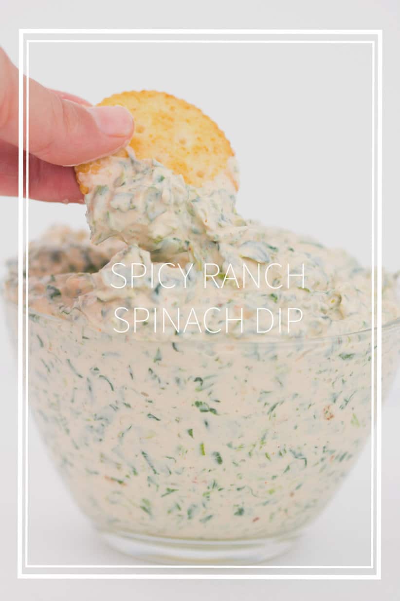 Spicy Ranch Spinach Dip