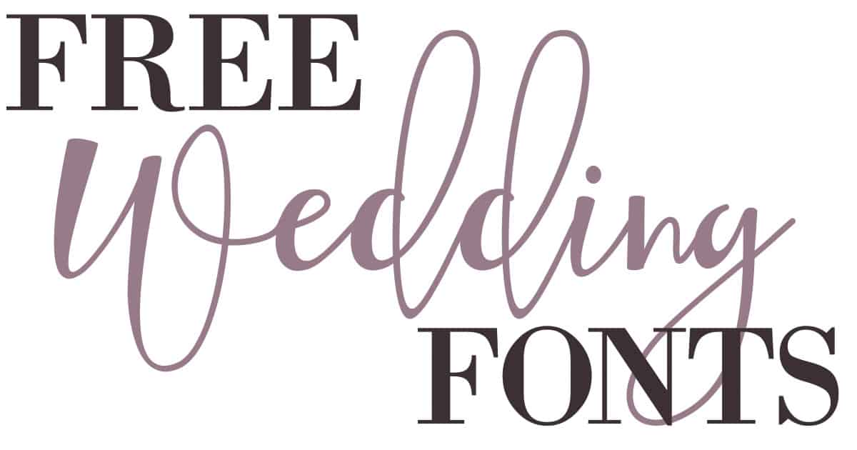 how to download free wedding fonts