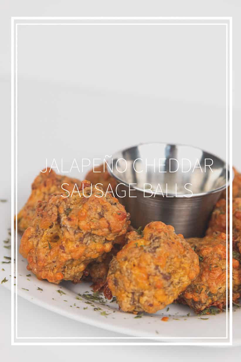 Jalapeno Cheddar Sausage Balls